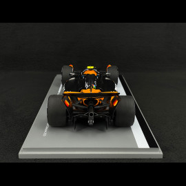 Lando Norris McLaren MCL39 n° 4 3rd Abu Dhabi GP 2025 F1 with Pit Board 1/18 Spark 18S1118