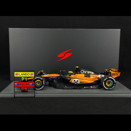 Lando Norris McLaren MCL39 n° 4 Sieger GP Monaco 2025 F1 mit Pit Board 1/18 Spark 18S1011