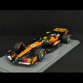 Lando Norris McLaren MCL39 n° 4 Winner Monaco GP 2025 F1 with Pit Board 1/18 Spark 18S1011