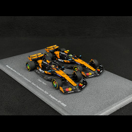 McLaren MCL39 Lando Norris n° 4 / Oscar Piastri n° 81 Sieger Konstrukteursweltmeisterschaft 2025 F1 1/43 Spark S9590