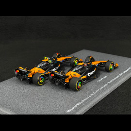 McLaren MCL39 Lando Norris n° 4 / Oscar Piastri n° 81 Sieger Konstrukteursweltmeisterschaft 2025 F1 1/43 Spark S9590