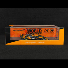 McLaren MCL39 Lando Norris n° 4 / Oscar Piastri n° 81 Sieger Konstrukteursweltmeisterschaft 2025 F1 1/43 Spark S9590