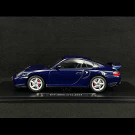 Porsche 911 GT2 Typ 996 2001 Dunkelblau Metallic 1/18 KK Scale KKDC181452