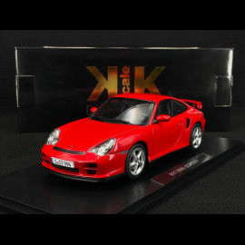 Porsche 911 GT2 Type 996 2001 Red Metallic 1/18 KK Scale KKDC181454