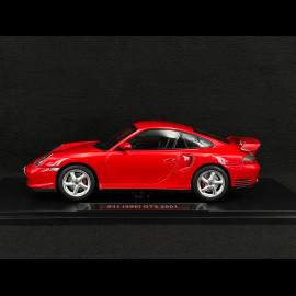Porsche 911 GT2 Typ 996 2001 Rot Metallic 1/18 KK Scale KKDC181454