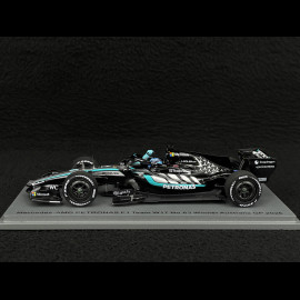 George Russell Mercedes-AMG W17 n° 63 Winner Australian GP 2026 F1 with Pit Board 1/43 Spark S9380