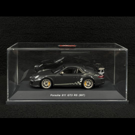 Porsche 911 GT3 RS Type 997.2 2011 Grey Metallic 1/43 Schuco 450203300