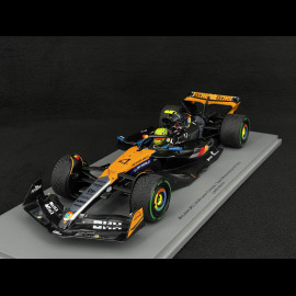Lando Norris McLaren MCL39 n° 4 Sieger GP Großbritannien 2025 F1 mit Pit Board 1/18 Spark 18S1010