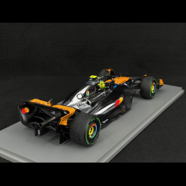 Lando Norris McLaren MCL39 n° 4 Sieger GP Großbritannien 2025 F1 mit Pit Board 1/18 Spark 18S1010
