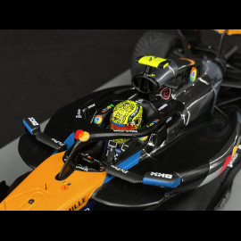 Lando Norris McLaren MCL39 n° 4 Winner British GP 2025 F1 with Pit Board 1/18 Spark 18S1010