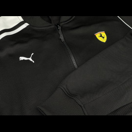 Ferrari Jacke Offizielle F1 Team Leclerc / Hamilton MT7 Puma Schwarz / Weiß 635833-01 - Unisex