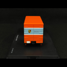 Mercedes-Benz LP 608 Porsche Gulf Van Blue Orange 1/43 Schuco 450352400