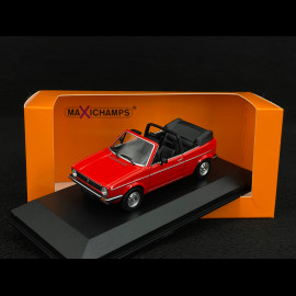 Volkswagen Golf Cabriolet 1979 Rot 1/43 Minichamps 940055181