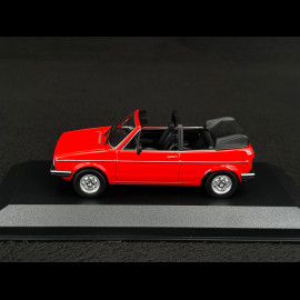Volkswagen Golf Cabriolet 1979 Rot 1/43 Minichamps 940055181