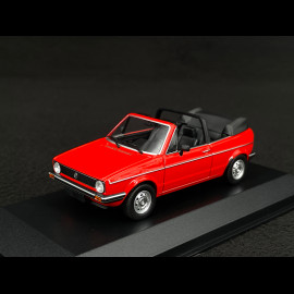 Volkswagen Golf Cabriolet 1979 Rot 1/43 Minichamps 940055181