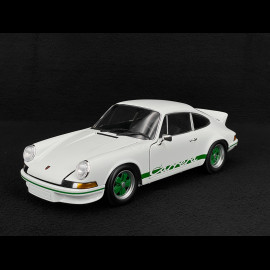 Porsche 911 Carrera RS 2.7 1972 Weiß / Grün Streifen 1/18 Minichamps 100066020