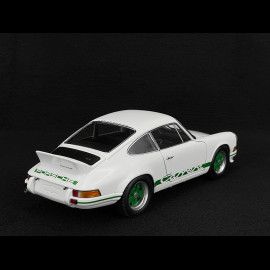 Porsche 911 Carrera RS 2.7 1972 Weiß / Grün Streifen 1/18 Minichamps 100066020