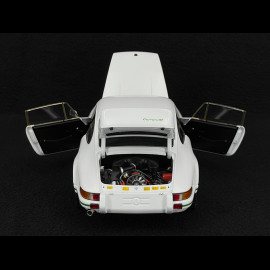 Porsche 911 Carrera RS 2.7 1972 Weiß / Grün Streifen 1/18 Minichamps 100066020