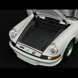 Porsche 911 Carrera RS 2.7 1972 Weiß / Grün Streifen 1/18 Minichamps 100066020
