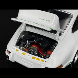 Porsche 911 Carrera RS 2.7 1972 Weiß / Grün Streifen 1/18 Minichamps 100066020