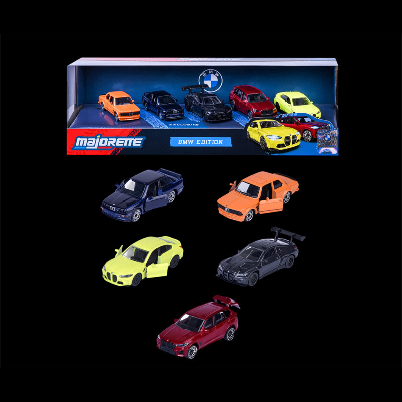 BMW Edition BoxSet Exclusive Models 1/64 Majorette 8502105005
