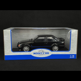 Ford Escort MK III RS Turbo 1985 Schwarz 1/18 Model Car Group MCG18420