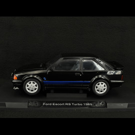 Ford Escort MK III RS Turbo 1985 Schwarz 1/18 Model Car Group MCG18420