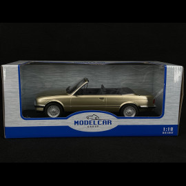 BMW 325i E30 Cabriolet 1985 Metallic Beige 1/18 Model Car Group MCG18544