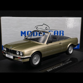 BMW 325i E30 Cabriolet 1985 Metallic Beige 1/18 Model Car Group MCG18544