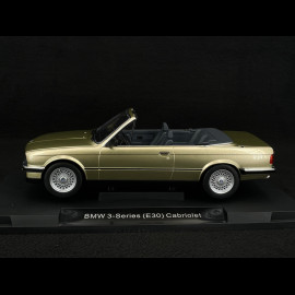 BMW 325i E30 Cabriolet 1985 Metallic Beige 1/18 Model Car Group MCG18544