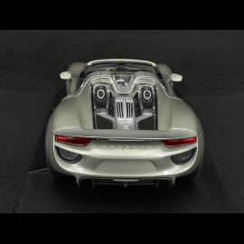 Porsche 918 Spyder 2011 Silber 1/18 Welly 18051C