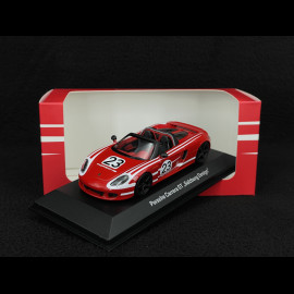 Porsche Carrera GT 2005 n° 23 Salzburg Design Red / White 1/43 Minichamps MAP02030025