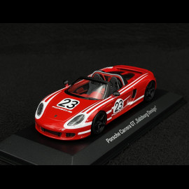 Porsche Carrera GT 2005 n° 23 Salzburg Design Red / White 1/43 Minichamps MAP02030025