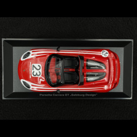 Porsche Carrera GT 2005 n° 23 Salzburg Design Red / White 1/43 Minichamps MAP02030025