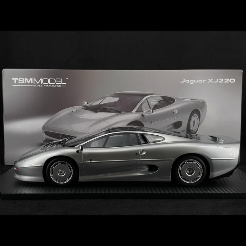 Jaguar XJ220 1992 Spa Silver 1/12 Top Speed TSM120015