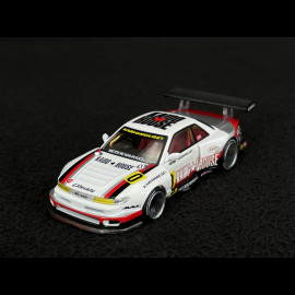 Nissan Silvia S13-R n° 0 Circuit Spec V1 1991 Weiß 1/64 Mini GT KHMG251