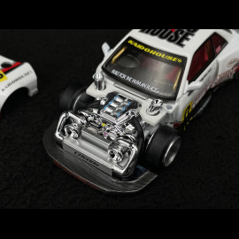 Nissan Silvia S13-R n° 0 Circuit Spec V1 1991 Weiß 1/64 Mini GT KHMG251