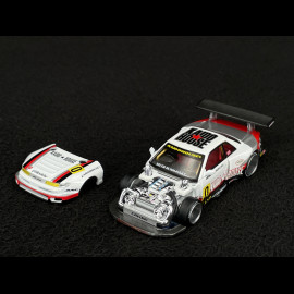 Nissan Silvia S13-R n° 0 Circuit Spec V1 1991 White 1/64 Mini GT KHMG251