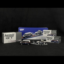Porsche Set 911 Dakar Typ 992 n° 718 Roughroads 2025 mit Volkswagen ID Buzz 1/64 Mini GT MGTS0019