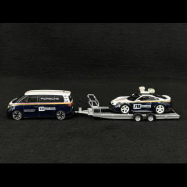 Porsche Set 911 Dakar Typ 992 n° 718 Roughroads 2025 mit Volkswagen ID Buzz 1/64 Mini GT MGTS0019