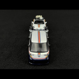 Porsche Set 911 Dakar Type 992 n° 718 Roughroads 2025 with Volkswagen ID Buzz 1/64 Mini GT MGTS0019
