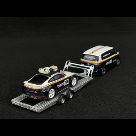 Porsche Set 911 Dakar Typ 992 n° 718 Roughroads 2025 mit Volkswagen ID Buzz 1/64 Mini GT MGTS0019
