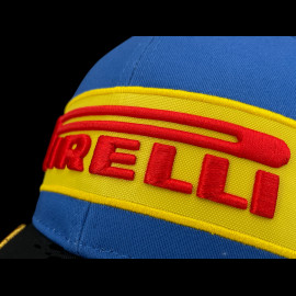 SELTEN : Pirelli Cap F1 Sieger Monza GP 2026 Bestickte Premium Blau 0118 - unisex