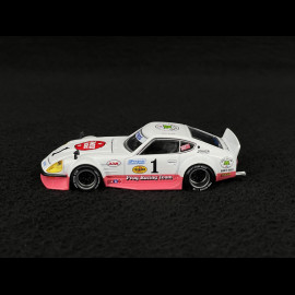 Nissan Fairlady Z Tamiya The Frog V1 1969 Weiß / Rosa 1/64 Mini GT KHMG263