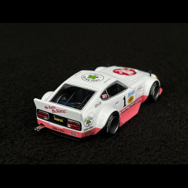 Nissan Fairlady Z Tamiya The Frog V1 1969 Weiß / Rosa 1/64 Mini GT KHMG263
