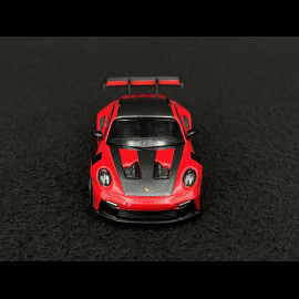 Porsche 911 GT3 RS Typ 992 2022 Weissach Package Indischrot 1/64 Mini GT MGT01060-L