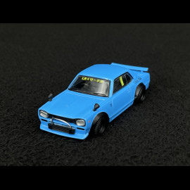 Nissan Skyline C10 GT-R LB-Works Hakosuka Coupe 2015 Baby Blue 1/64 Mini GT MGT01169-R