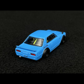Nissan Skyline C10 GT-R LB-Works Hakosuka Coupe 2015 Baby Blue 1/64 Mini GT MGT01169-R