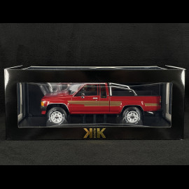Toyota Hilux Xtra Cab 4x4 1985 Red 1/18 KK Scale KKDC181562