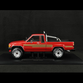 Toyota Hilux Xtra Cab 4x4 1985 Rot 1/18 KK Scale KKDC181562